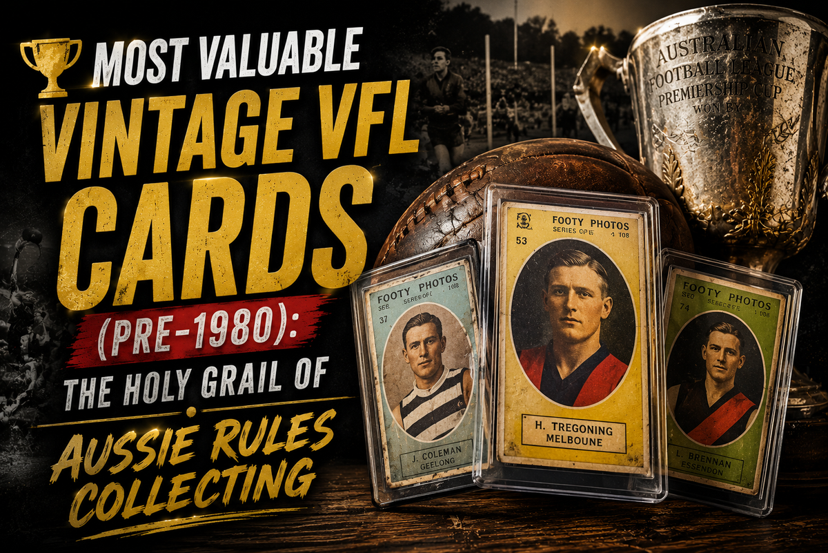 🏆 Most Valuable Vintage VFL Cards (Pre-1980): The Holy Grail of Aussie Rules Collecting